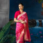 FUCHSIA SAREE-SOFIA-1
