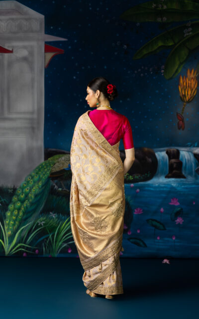 GOLD SAREE-SOFIA-6 GOLD SAREE-SOFIA-6