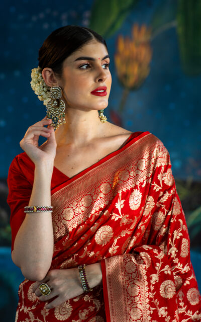 RED-saree-meilin-3 RED-saree-meilin-3