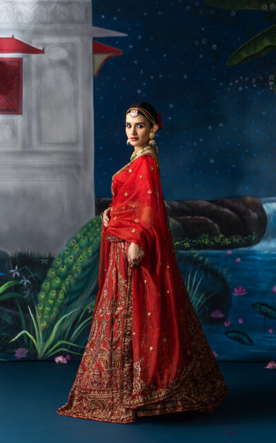 RUST LEHNGA TANISHKA-1 RUST LEHNGA TANISHKA-1