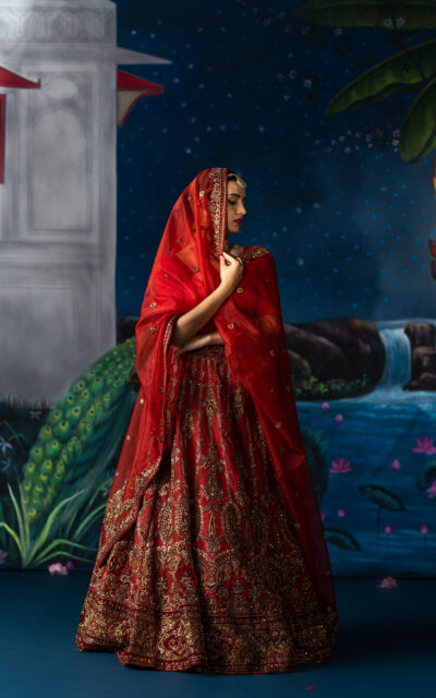 RUST LEHNGA TANISHKA-3 RUST LEHNGA TANISHKA-3