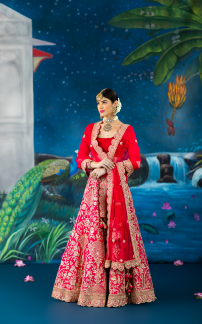 fuchsia lehenga-meilin3 fuchsia lehenga-meilin3
