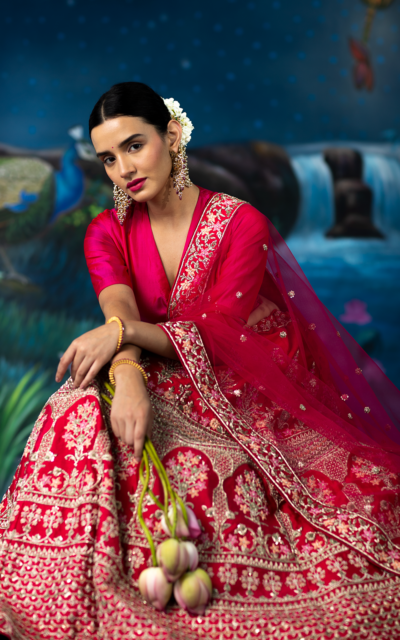 fuchsia lehenga-tanishka1 fuchsia lehenga-tanishka1