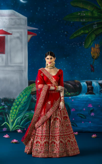red lehenga-meilin6