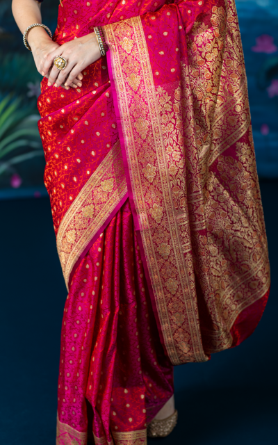 red:purple saree-meilin3 red:purple saree-meilin3
